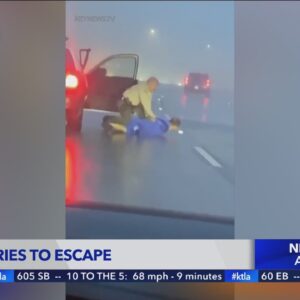 Video shows inmate’s attempted escape on 5 Freeway