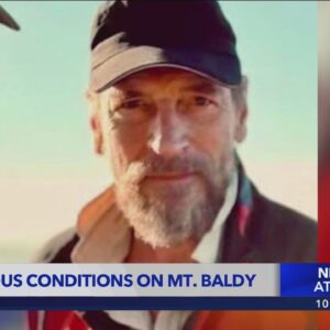 Warning issue after 2 hikers die, actor missing on Mt. Baldy