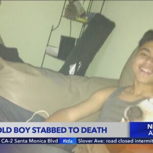Family mourns 13-year-old boy stabbed to death in Downtown Los Angeles, suspect at large