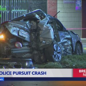 2 innocent people dead after pursuit suspect crashes into their vehicle