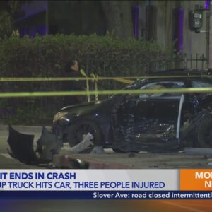 2 pursuits end in crashes injuring or killing innocent people