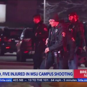 3 killed, 5 injured in shooting at Michigan State University