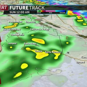A cloudy Friday with potential for light rain over the weekend