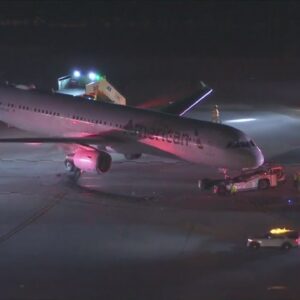 Airplane crashes into bus at Los Angeles International Airport