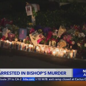 Alleged gunman arrested for shooting death L.A. Catholic bishop