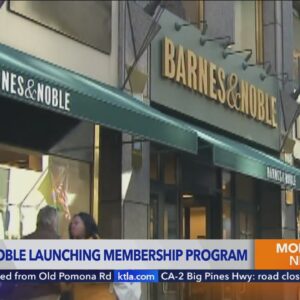 Barnes and Noble is launching a membership program