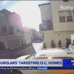 Burglary tourism on the rise in Southern California
