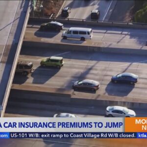 California car insurance premiums to jump