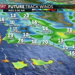 Cold front brings scattered showers, wind, snow, and chilly temperatures