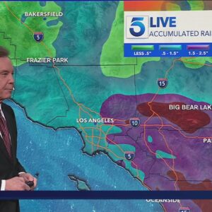 Coldest storm of the season headed for Southern California