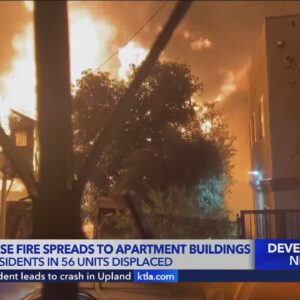 Residents displaced after fire destroys vacant home, burns apartments in Westlake