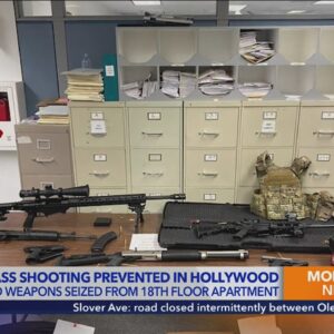 Several 'high-powered' weapons seized following arrest of Los Angeles man
