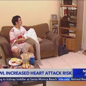 Heart attack risk increased during Super Bowl