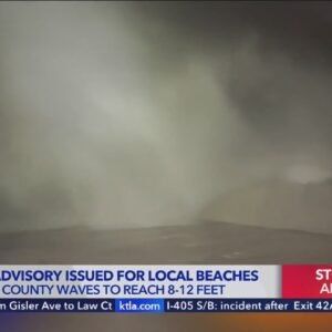 High, dangerous surf hits Southern California amid winter storm