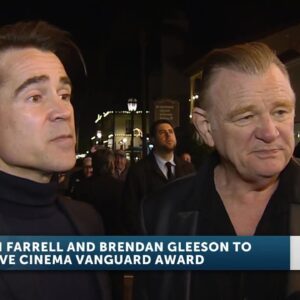 Colin Farrell and Brendan Gleeson receive Cinema Vanguard Award at SBIFF