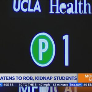 Man threatens to rob, kidnap UCLA students