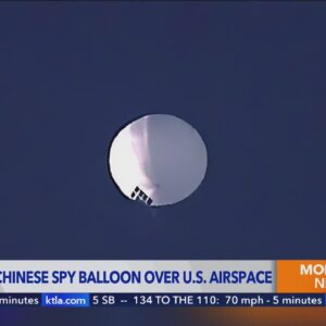 Pentagon: Chinese spy balloon spotted over Western U.S.
