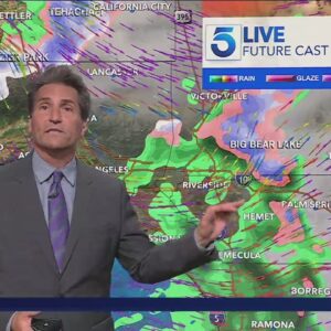 Major storm set to hit Southern California with heavy rain, lower elevation snow