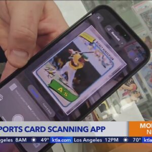 Scan baseball cards with this app to reveal their value instantly!