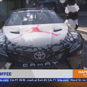 South Los Angeles coffee shop and NASCAR put on community event