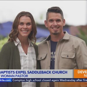 Southern Baptists expel Saddleback Church for having woman pastor