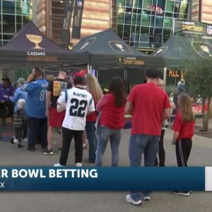 Sports betting is all around Super Bowl LVII