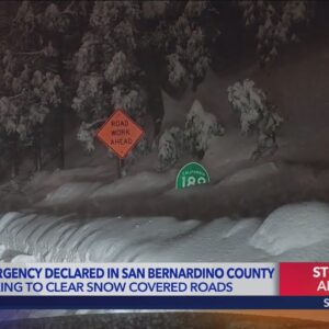 State of emergency declared in San Bernardino County over winter storm