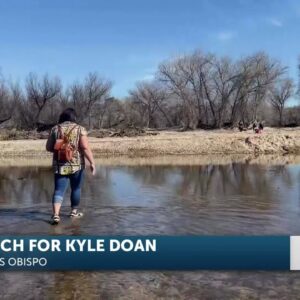 The search continues for Kyle Doan today in San Miguel
