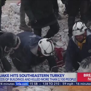 Thousands dead after powerful quake rocks southeastern Turkey