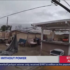 Thousands still without power in Southern California