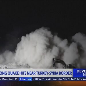 Turkish-Syrian border rocked by another massive earthquake
