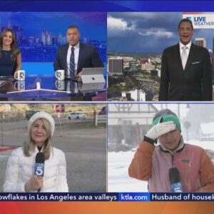 KTLA 5 News Team Weather Coverage: Winter storm already battering parts of SoCal