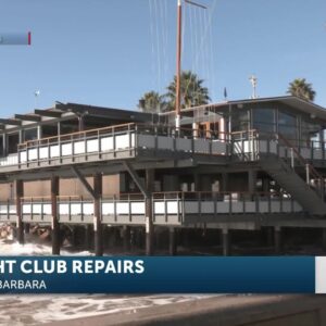 Yacht club repairs almost completed