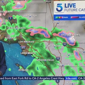 Yet more rain and snow in the forecast for Southern California