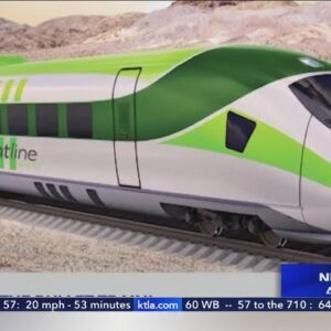 High-speed rail from Los Angeles area to Las Vegas about to become reality