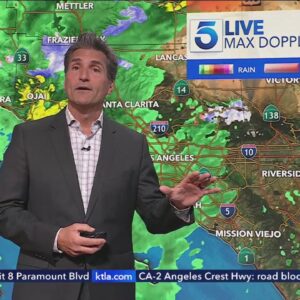 Newest storm showers soaked Southern California; rain continues into Thursday