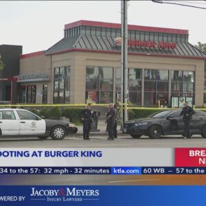 1 dead after shooting at South Los Angeles Burger King