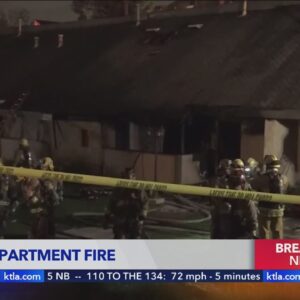 1 dead in West Covina apartment fire