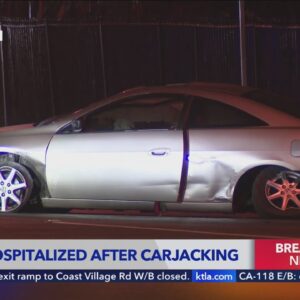 2 sought in South L.A. armed carjacking