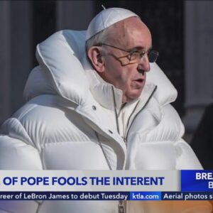 AI image of Pope in coat fools the internet
