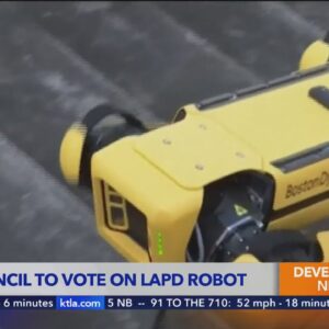 Los Angeles City Council to consider accepting dog-like robot for LAPD use