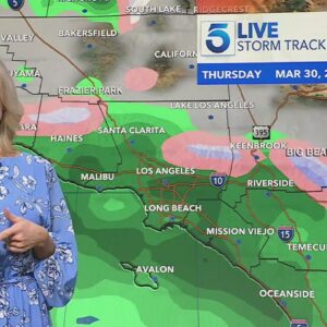 Another storm to bring rain, mountain snow to Southern California