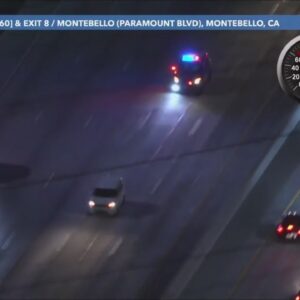 CHP pursues driver of suspected stolen vehicle