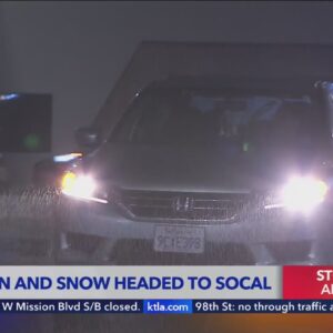 Concerns as more rain and snow headed to Southern California