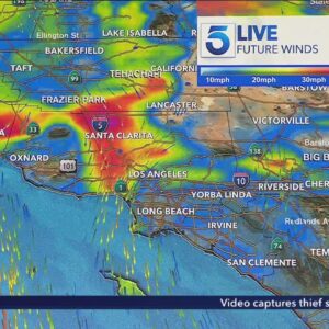 Gusty winds, dry weather for the weekend; rain returns next week