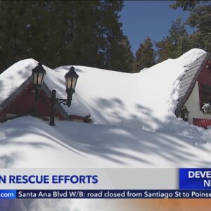 Help begins to arrive for snowed-in mountain communities