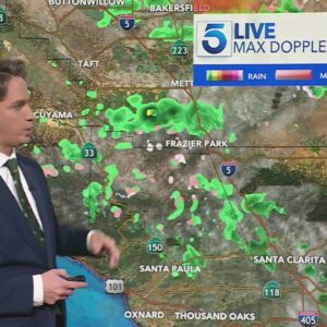 Drier weather arrives; more rain in the extended forecast for Southern California