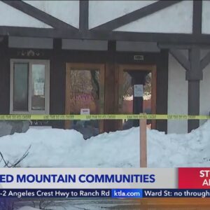 Residents in San Bernardino mountain communities still working to recover