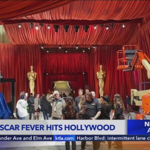 Hollywood getting ready for the 95th Academy Awards, rolling out the champagne carpet