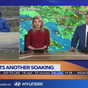KTLA 5 News Team Weather Coverage: Another winter storm batters SoCal